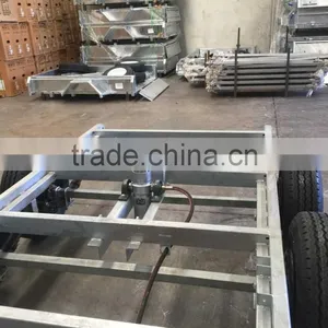 10x5 Hot Dipped Galvanized Hydraulic Tipping Trailer With 600mm Height Cage thumbnail-5