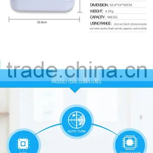 HHD Newest Model Full Automatic Used Egg Incubators Digital Egg Incubation Hatching thumbnail-2