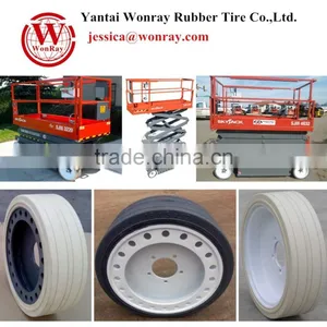 Skyjack 3220 Rear Brake Wheel Scissor Lift Tires 16x5x12 thumbnail-1