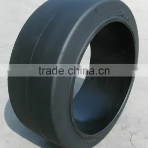 16 1/4X6X11 1/4 Forklift Rubber Tire Solid Press-on Shaped Tire 16 1/4X6X11 1/4 thumbnail-4