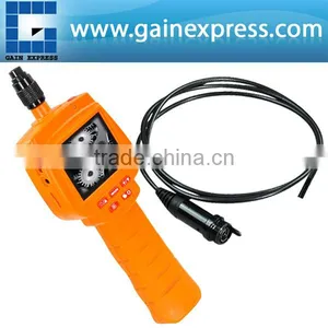 Industrial Endoscope 9mm HD Monitor Video Inspection Camera 1m Cable Borecope 4 LED Plumbing Sewer Snakescope thumbnail-1
