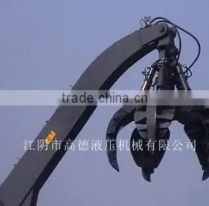 Hydraulic 4 Tines Scrap Grapple thumbnail-1