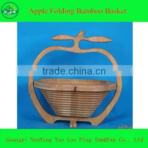 Two Leaves Apple Folding Fruit Basket thumbnail-1
