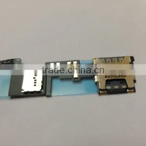 2015 Original Phone Sim And SD Card Read Contact For Samsung Galaxy Note4 Sim Card Reader Parts thumbnail-1