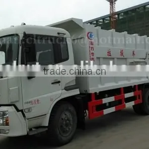 190hp 4*2 New Design DONGFENG Garbage Station Docking Truck 13 Ton thumbnail-1