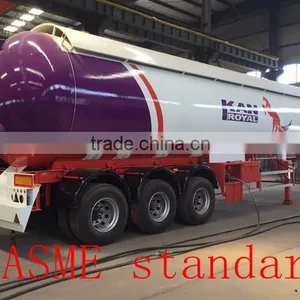 56m3 LPG Storage Road Tanker Semitrailer for Sale thumbnail-4