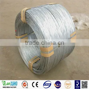2.0mm-6.0mm 500kg-1000kg/coil Hot Dip Galvanized Steel Iron Wire thumbnail-1