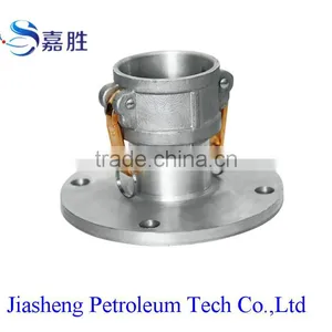 Round Flanged Female Quick Coupling thumbnail-1