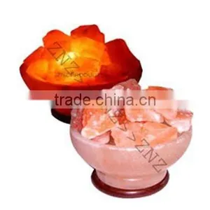 Himalayan Mega Ionizer Crystal Salt Fire Bowl Lamps thumbnail-1