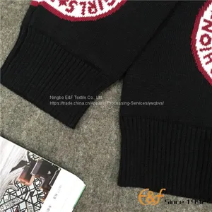Double Layer 3-color Jacquard Sweater thumbnail-4