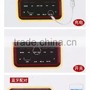 Retro Style Sounding Good Wireless Bluetooth Loudspeaker Box thumbnail-5