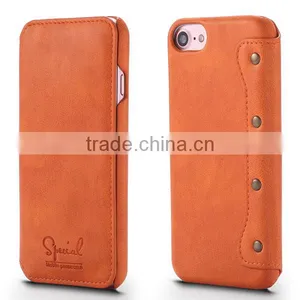New Product Wallet Flip PU Leather Mobile Phone Case for IPhone 7 thumbnail-2