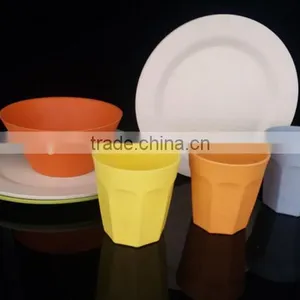 Bamboo Fiber Round Shape Tableware/dinnerware Sets thumbnail-2