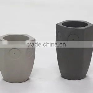 Cement Candle Holder With Metal Gold,copper,sliver Holder thumbnail-6