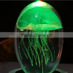 LED 3d Laser Jellyfish Crystal Gift Items thumbnail-2