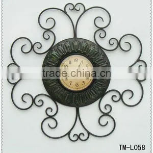 Hot Sale for Home Decoration Metal Antique Wall Clock thumbnail-1