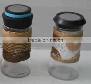 2016 Hot Selling Glass Seasoning Pot With Braid Sleeve thumbnail-1