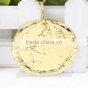 Best Selling Golden Zinc Alloy Ballet Medal thumbnail-1
