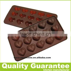 FDA&LFGB Customize Various Shapes Silicone Chocolate Molds thumbnail-3