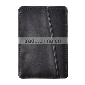 Slim Leather 6-slot Credit Card Holder Card Sleeve Wallet for Business thumbnail-6