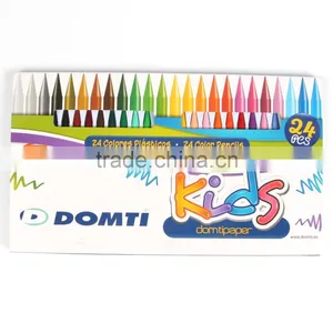 24 Color Kid Wax Crayon Set Wholesale thumbnail-2