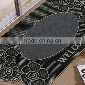 Cheap Leaf Texture Cheap Bathroom Door Mat thumbnail-2