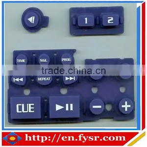 Customized Silicone Rubber Keypads, Keyboard, Switch, Button, Key thumbnail-1