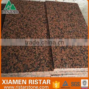 Chinese Balmoral Red Granite Polished Flooring Tiles thumbnail-1