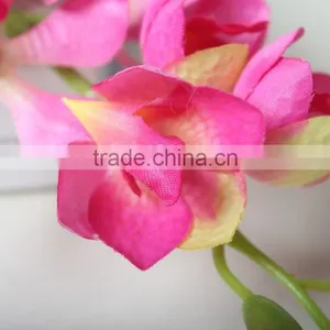 Single Blooming Orchid Artificial Orchid Flower Decorative Orchid Flowers Manufacturer thumbnail-5
