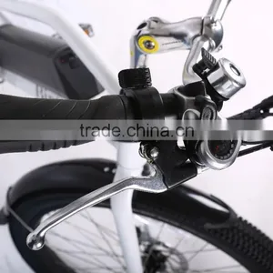 Hot Selling 26x2.35 Tire Electric Bike Brushless Electric Beach Cruiser Bike thumbnail-5