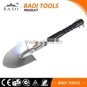 Black Wooden Handle Garden Camping Shovel With Scale thumbnail-1