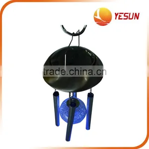 Stainless Steel Solar Lights, Discolored Solar Lights,"Solar Discolored Lights With Wind Chimes" thumbnail-2