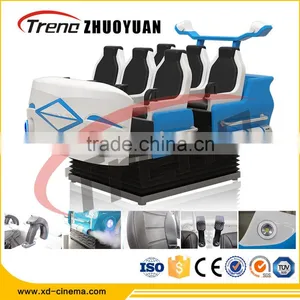 Zhuoyuan Canton Fair Funny Games Children'S Playground Equipment 6Dof Motion Platform thumbnail-4