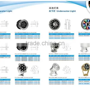 Stainless Steel Tempered Glass 6W Swimming Pool Led Lighting thumbnail-1