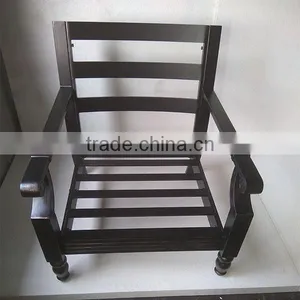 Garden Cheap Black Cast Aluminum Patio Chairs thumbnail-1