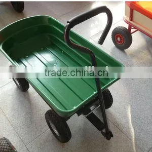 Plastic Tray Four Wheels Hand Trolley TC2145(MH2145) thumbnail-1
