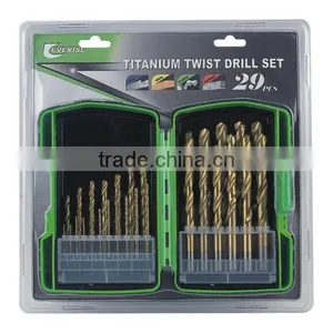 29pcs HSS Metal Drill Bit Set in Plastic Case thumbnail-1