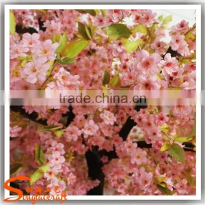 Silk Artificial Indoor Japanese Cherry Blossom Trees Branch for Hotel Wedding Decor thumbnail-6