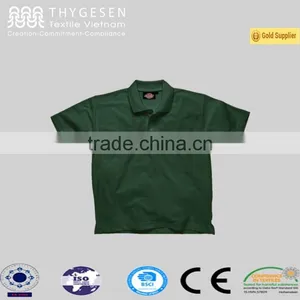 90% Polyester, 10% Spandex Custom Men's Short Sleeve Worker Polo Shirt thumbnail-1