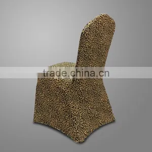 Fashionable Animal Print Leopard Print Spandex Strecth Eextend Chair Cover for Wedding Decoration Party Decoration thumbnail-3