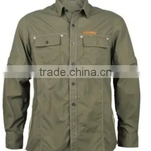 Quick-drying Removable Sleeve Shirt / Outdoor Casual Shirt / Fishing Shirt Sunscreen thumbnail-1