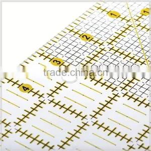 Kearing Chinese Manufacture Imperial Transparent Plastic Patchwork Acrylic Ruler for Sewing HIgh Quality Plastic Rulers# KPR65D thumbnail-4