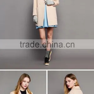 Fashion Winter Coat Bespoke Wool Women Overcoat OVCW020 thumbnail-3