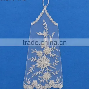 High Quality Handmade Bead Pearls Summer Wedding Dress Accessories Gloves thumbnail-1