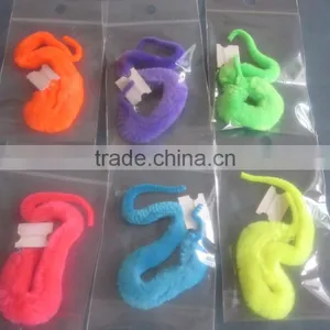 Assorted Colors Mr.Fuzzy Plush Magic Worm Twisty Trick Toys Street Wiggle Worm Toys For Kids Children thumbnail-3