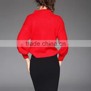 MAXNEGIO Wholesale Women Cashmere Pullover Sweater thumbnail-4