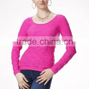 Women's Seamless Tops/seamless T-shirt/ Seamless Long Johns Top thumbnail-1