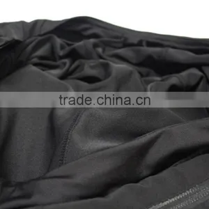 NEW CUSTOM DESIGN PLAIN BLACK MMA SHORTS WITH WATERPROOF ZEPPERS thumbnail-6