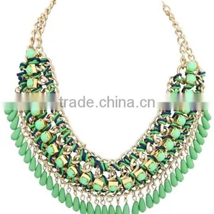 Zm33249a Latest Vintage Bohemian Jewelry Accessory Wholesale China Gold Plated Choker Necklace thumbnail-3