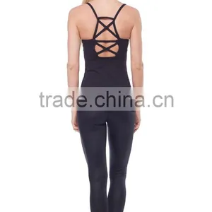 2016 Womens Yoga Gym Wear Bodybuilding Workout Yoga Tank Top thumbnail-4